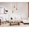 Italux Pakabinamas šviestuvas Santia PND-65342-1-BRO+AMB