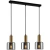 Italux Pakabinamas šviestuvas Santia PND-65342-3-BRO+SG