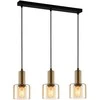 Italux Pakabinamas šviestuvas Santia PND-65342-3-BRO+AMB