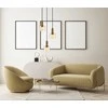 Italux Pakabinamas šviestuvas Santia PND-65342-3A-BRO+AMB