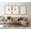 Italux Pakabinamas šviestuvas Santia PND-65342-3-BRO+AMB