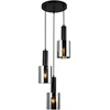 Italux Pakabinamas šviestuvas PND-5581-3A-BK+SG