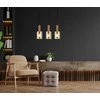 Italux Pakabinamas šviestuvas PND-5581-3-BRO+AMB