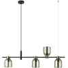 Italux Pakabinamas šviestuvas Servio PND-66892-4-BK-AMB