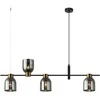 Italux Pakabinamas šviestuvas Servio PND-66892-4-BK-SG