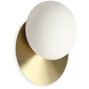 Bikuvalt Ideal Lux Sieninis šviestuvas Ninfea Ap1 Ottone