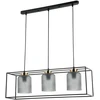 Italux Pakabinamas šviestuvas Sinella PND-23231-3-BK+SG
