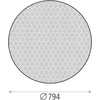 Šviestuvo ISIA difuzorius, 794mm, 5DIF34538MP