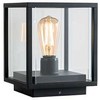 Pastatomas lauko šviestuvas VITRA, E27, juodas, IP54, 9109