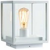 Pastatomas lauko šviestuvas VITRA, E27, baltas, IP54, 9108