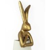 Pastatomas šviestuvas RABBIT, 150cm, E27, aukso/baltos sp.
