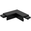 Paviršinio magnetinės sistemos STICK bėgelio L tipo sujungimas, juodas, 330358