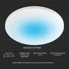 Lubinis šviestuvas V-tac Paviršinis būvio daviklis, baltas, 360°