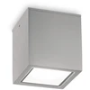 Lubinis šviestuvas Ideal Lux Paviršinis fasado šviestuvas TECHO, GU10, pilkas, IP54, 326894