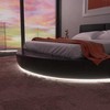 Lankstus aliuminio profilis LED juostai OPTONICA, 2m, komplektuojamas su dangteliu ir užbaigimais