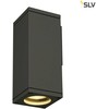slv Paviršinis lauko šviestuvas THEO WALL, antracito sp., GU10