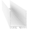 Paviršinis LED juostos profilis VISION TRIMLESS, baltas, 3m, su dangteliu ir užbaigimais, 270548