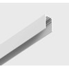 Paviršinis magnetinės sistemos IN_LINE bėgelis, 48V, baltas, 3m