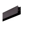 Paviršinis magnetinės sistemos VIOKEF MAGNETIC bėgelis, juodas, 48V, 3m, su dangteliu ir užbaigimais, 02/0201-3