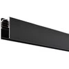 Paviršinis magnetinis bėgelis MAGNETIC, juodas, 1m
