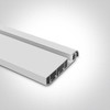 Paviršinis profilis, baltas, 2m, komplektuojamas su dangteliu ir užbaigimais, 8mm LED juostai, 7922/W