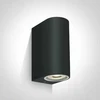 Paviršinis šviestuvas, 2xGU10, juodas, IP65, 67142G/B
