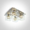 Lubinis šviestuvas Paviršinis šviestuvas, 4xG9, chromo sp., 60178B/C