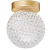 Lubinis šviestuvas Paviršinis šviestuvas DIAMOND, G9, aukso sp., 4267200