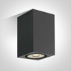 Paviršinis šviestuvas, GU10, antracito sp., IP65, 67142D/AN