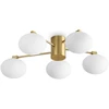 Lubinis šviestuvas Ideal Lux Paviršinis šviestuvas HERMES, G9, žalvario sp., 316697