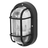 Plafonas BULKHEAD ESSENTIAL, E27, juodas, IP54