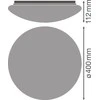 Ledvance Circular Cover 400 matmenų brėžinys