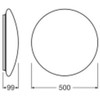 Ledvance Plafono gaubtas, 500mm