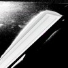 Įleidžiamas profilis SLOT, 12 x 2000 mm, baltas, su dangteliu ir užbaigimais, 203102