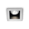 Lubinis šviestuvas Ideal Lux Recessed lamp 1 light FUNKY, GU10, baltas