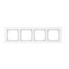 Vilma Rėmelis QUADRUM QR 1000 FIT LINE, 4 vietų, baltas