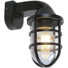 Sieninis lauko šviestuvas CAP, E27, juodas, IP44, 4298100