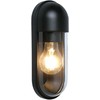 Sieninis lauko šviestuvas CAP, E27, juodas, IP54, 4298000