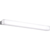 Sieninis šviestuvas 10,5W LED sieninis/veidrodžio šviestuvas BOX, sidabro sp. korpusu, 3000K, IP44, A32000C