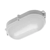 Sieninis šviestuvas Bikuvalt 10W LED paviršinis šviestuvas LUXIA, baltas, 4000K, IP65