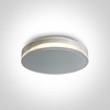 12W LED plafonas, baltas, 3000K, 67478/W/W
