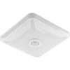 Lubinis šviestuvas GTV 12W LED plafonas ITALIA KW, baltas, 4000K, su judesio davikliu