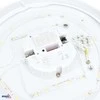 Bemko 12W LED plafonas su judesio davikliu PLATO, baltas, 4000K, IP44, 120°