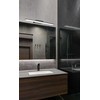 Sieninis šviestuvas 12W LED sieninis veidrodžio šviestuvas RAM, juodas, 3000K, IP44, 4289600