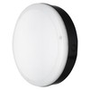 Sieninis šviestuvas Ledvance 15W LED plafonas SURFACE BULKHEAD 300, juodas, 4000K, su sensorium