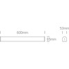 Sieninis šviestuvas 15W LED veidrodžio šviestuvas, chromo sp., 3000/4000K, IP44, 38115C/V