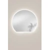 Sieninis šviestuvas 16W LED šviestuvas - veidrodis ALBA, sidabro sp., CCT, IP44