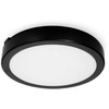 18W LED paviršinis šviestuvas NAIROS PREMIUM G2, juodas, 3000K/4000K/6500K