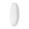 Sieninis šviestuvas V-tac 18W LED paviršinis šviestuvas, baltas, 3000K, IP44, su judesio davikliu