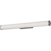 Sieninis šviestuvas 19W LED sieninis veidrodžio šviestuvas URA, chromo/baltos sp., 3000/4000K, dimeriuojamas, IP44, A3298271CDT